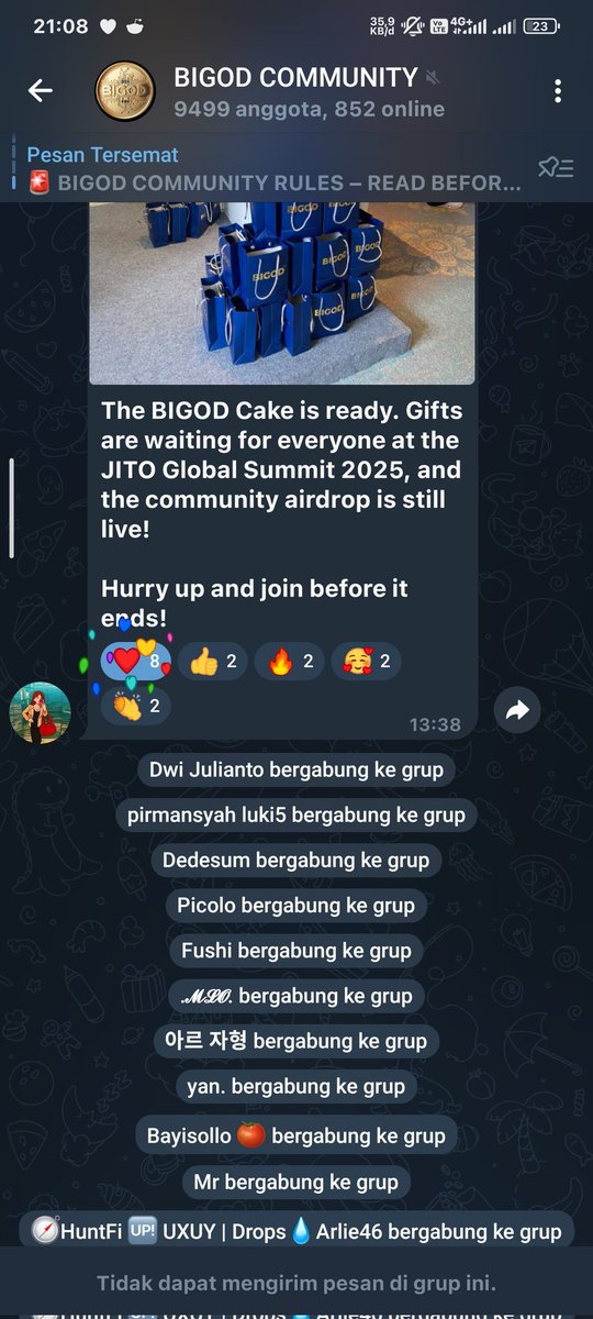 tnprmdym24's tweet photo. @BiGODToken 0x0212b591eb9f716b4756eff4b5b6c853bcf82b64 https://t.co/SuPZVCH1PR