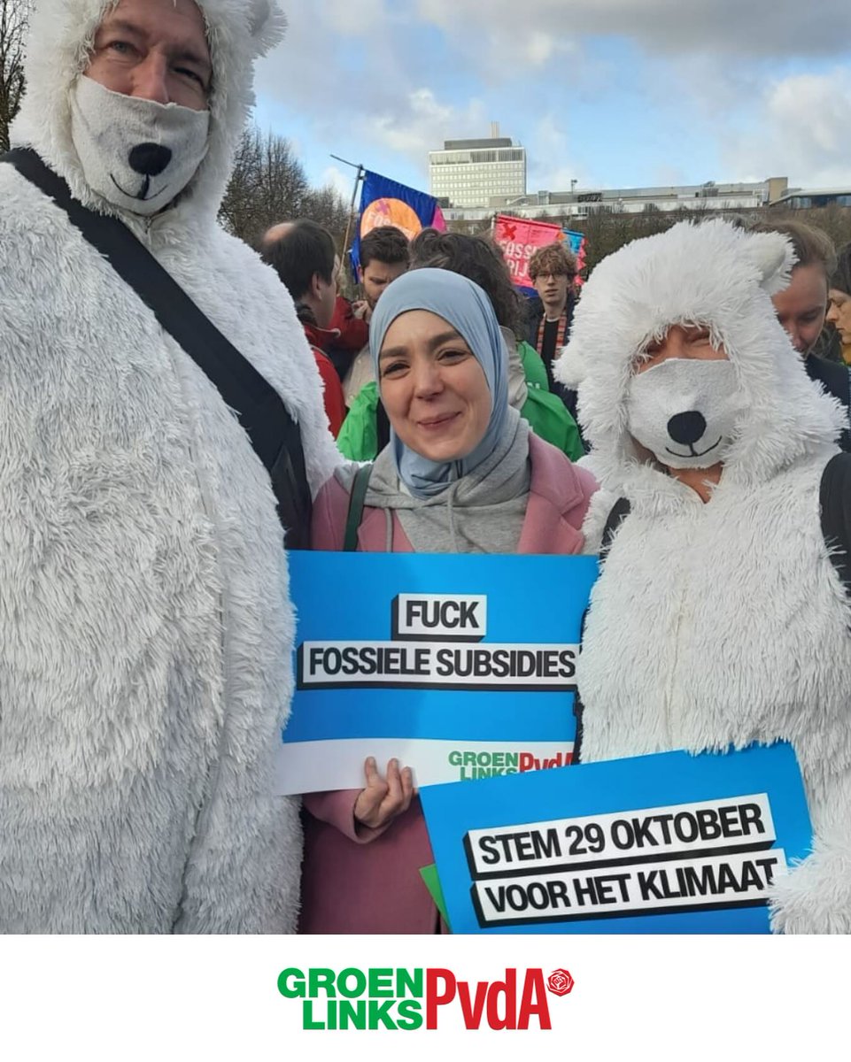 🗳️Stem jij 29 oktober ook voor het klimaat?!

Samen met <a href="/a_lahlah/">Esmah Lahlah 🕊️</a> zijn we aanwezig bij de klimaatmars! We kiezen voor het klimaat!

Doe met ons mee en stem <a href="/gl_pvda/">GroenLinks-PvdA</a>