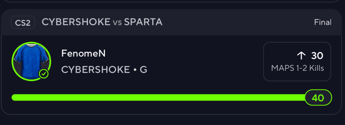 ttcdevvon's tweet image. BING BONG ✅ 🧀 CASH THE POTD ⭐️ 

JOIN PREM FOR ALL PLAYS 👨‍🍳 #PRIZEPICKSCSGO #PrizePicks #GamblingX #GamblingTwitter