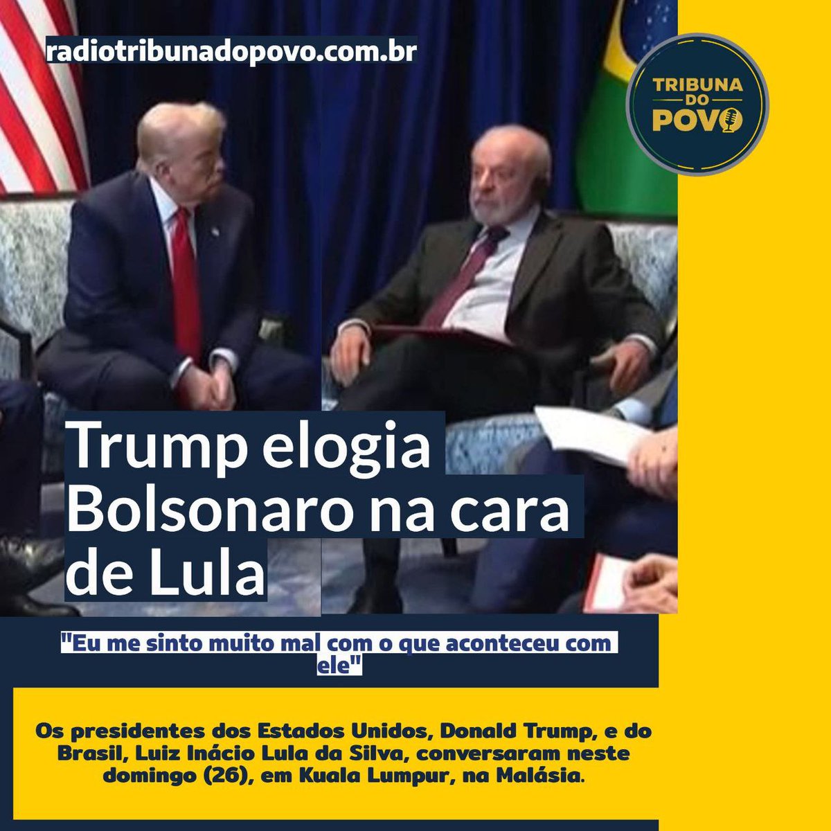 Saray_sandrac's tweet photo. 🇺🇸TRUMP: Eu gosto muito do BOLSONARO e estou triste com o que aconteceu com ele.

🔴JORNALISTA: Mas o assunto Bolsonaro estará na pauta?

🇺🇸TRUMP: NÃO É DA SUA CONTA!

😂😂😂😂😂😂😂😂 https://t.co/PAaPZbHpPy