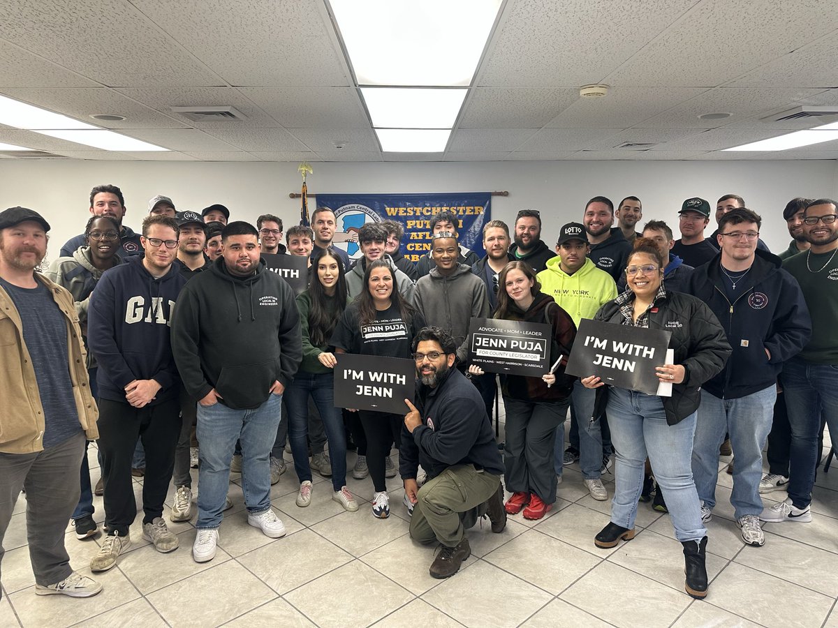 Union members are out across New York State this weekend getting out the #UnionStrong vote!  Join them for the next walk near you: nysaflcio.info/mobilize