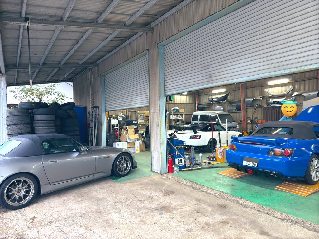 毎日、たくさんのS2000に触れ合えて
楽しい。 S2000への愛が止まらない。