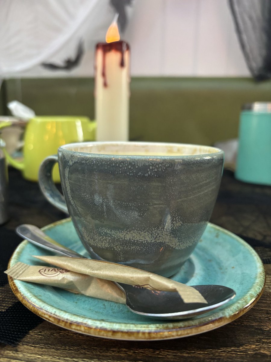 mandevillish's tweet image. A ghoulishly delicious breakfast out this morning 😋#Sundays-treat #coffee