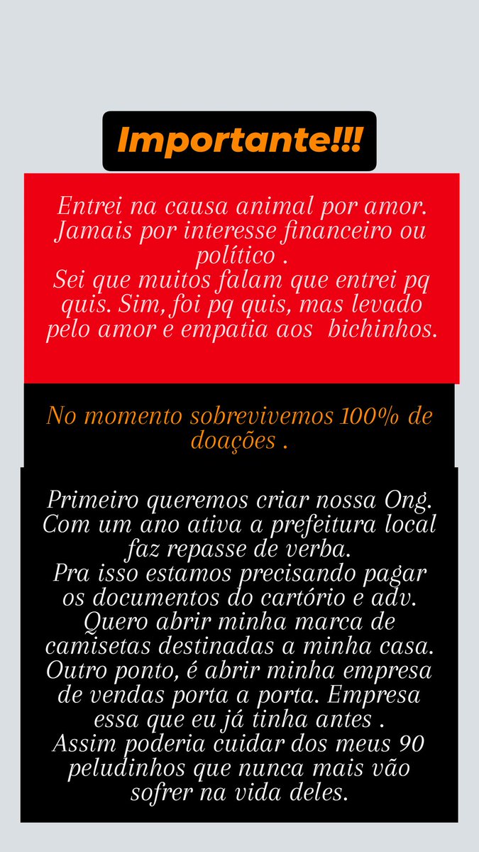 Bora engajar e nos ajudar a chegar em mais AUMIGOS 🐾 e fechar a notinha casa ração   
⚠️Veja nosso planejamento futuro⚠️