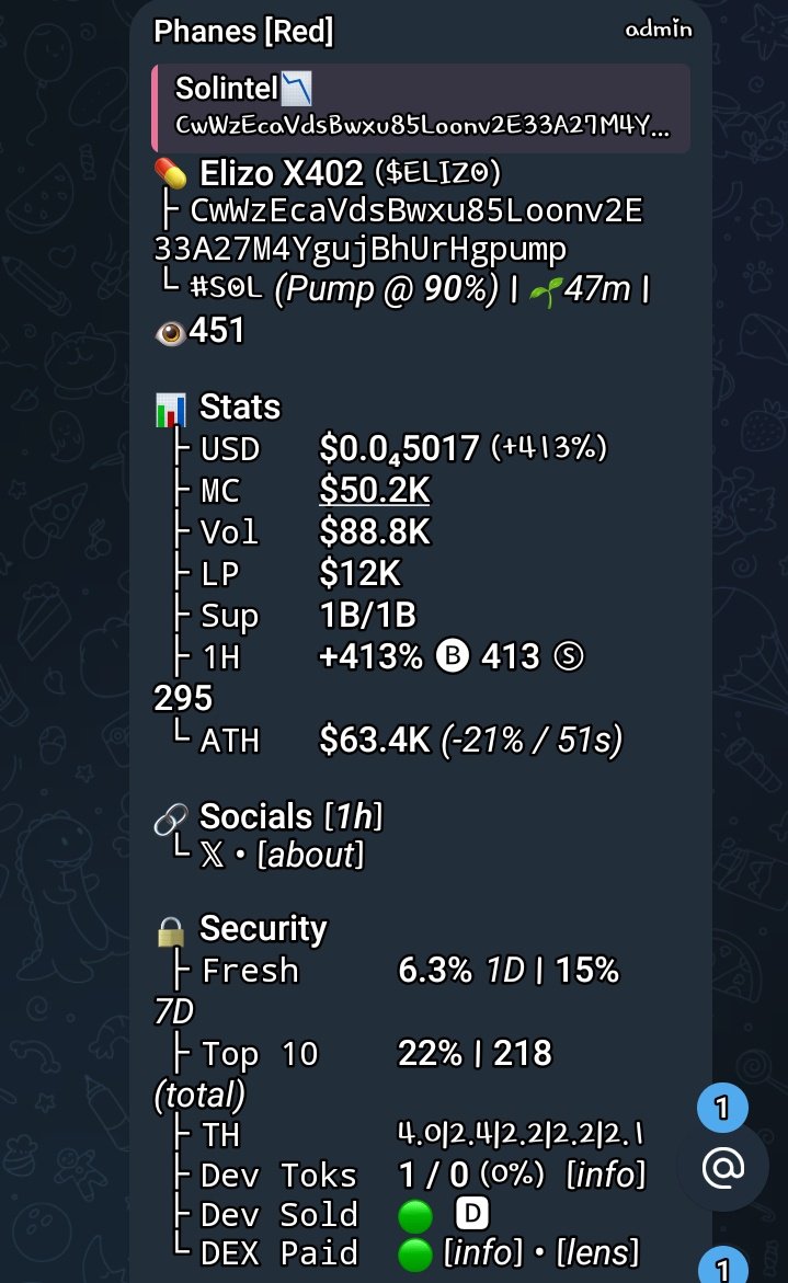 Solintel_gems's tweet image. $ELIZO 
CA>
CwWzEcaVdsBwxu85Loonv2E33A27M4YgujBhUrHgpump