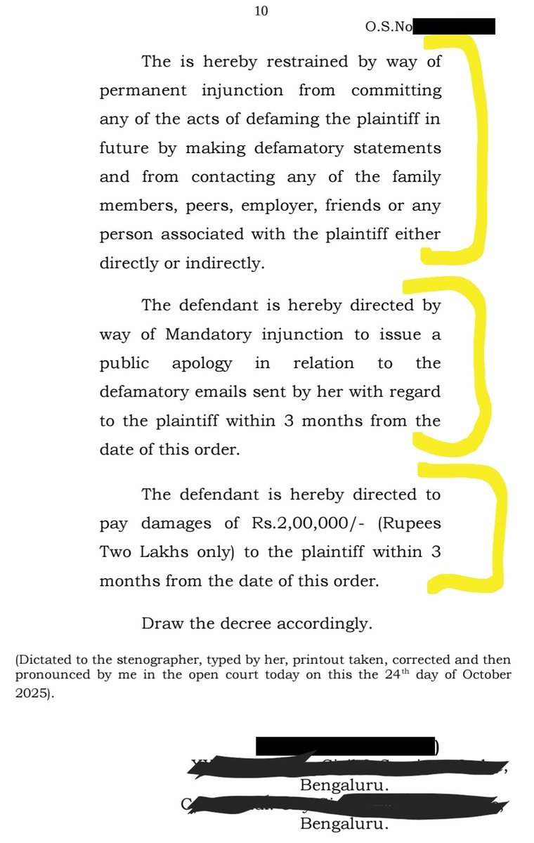 AmishAggarwala's tweet image. Lawyers keep telling me that we waste time filing cases against wives and girlfriends. 

&quot;No court is going to give you relief against a woman.&quot; 

He came to me 4 years ago.

Girlfriend threatening with false rape allegations.

We filed this case.

It took a little time, but we…