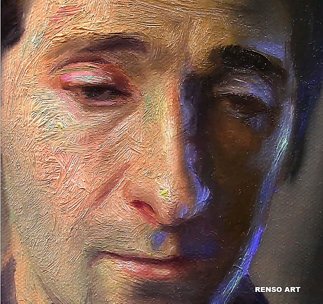RensoCastaneda's tweet photo. I wanted the painting to feel simple but alive, through the texture. https://t.co/pqz0LzfNha