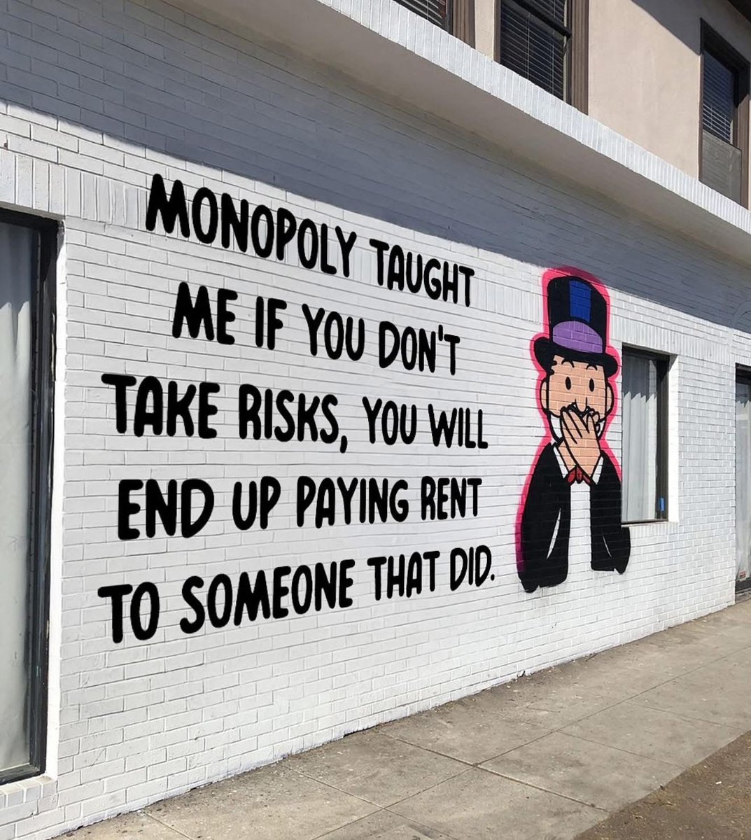 SethCL's tweet image. Rule #1 is and has always been Learn To Take Risk. 
Rule #2 is and has always been, manage the risk you take. 
It can’t logically work any other chronological way!
