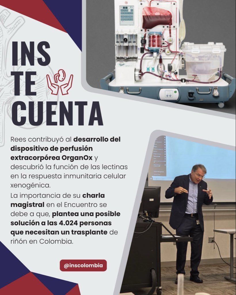💡 La ciencia que conecta vidas.

Del modelo de Alvin E. Roth, Nobel de Economía, a las cadenas de trasplantes de riñón del Dr. Michael Rees: innovación que salva vidas. 💙

#INSTeCuenta #EncuentroCientíficoINS #INSColombia #CienciaQueInspira