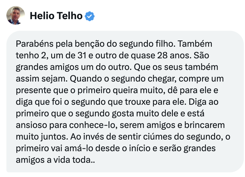 ZattarRafael's tweet photo. Que dica FANTÁSTICA pra quem tem mais de 1 filho.

FAREMOS ISSO. https://t.co/42IHId1SXp
