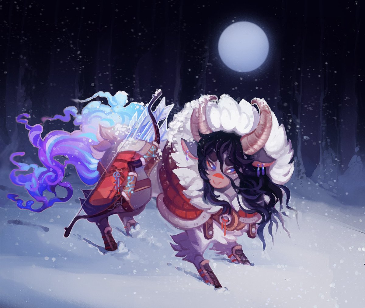 【ＯＬＤ　ＡＲＴ this is probably showing my age but I used to be a part of the adoptables scene back in the day. Here's one of my designs -- I was known for my painterly style hehe