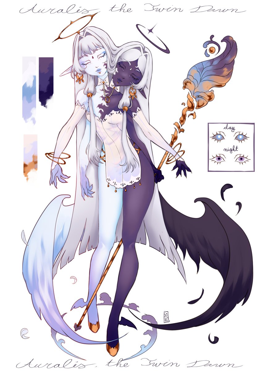 If you're interested in this characters and want to be the owner message me or check her out on Deviantart! 
deviantart.com/niuv/art/Aural…