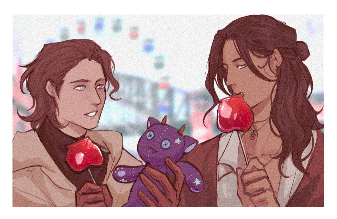 <a href="/MPCxTelvio/">𝒯𝑒𝓁𝓋𝒾𝑜 ⅋ ƚɘ|oiV (ปวดตา ตอบช้า)</a> (ไปกินๆ อ่ะ ให้ตุ๊กตาจากซุ๊มเกม เห็นสีมันแล้วนึกถึงเทลวิโอ 🥺✨ )