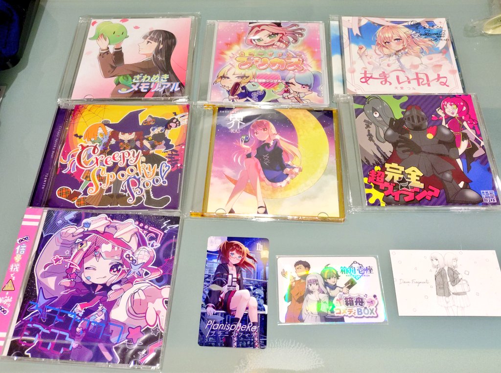 M3お疲れ様でした！！
時間の都合で回れないところもたくさんありましたが、たくさん購入したし、ご挨拶もできて楽しかったです💕