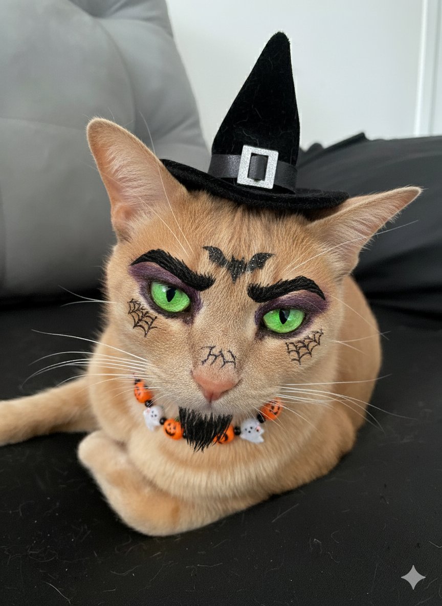 and here my little cat Nelsinho with your Halloween spirit #CHOGOWEEN

<a href="/ChogNFT/">Chog</a>