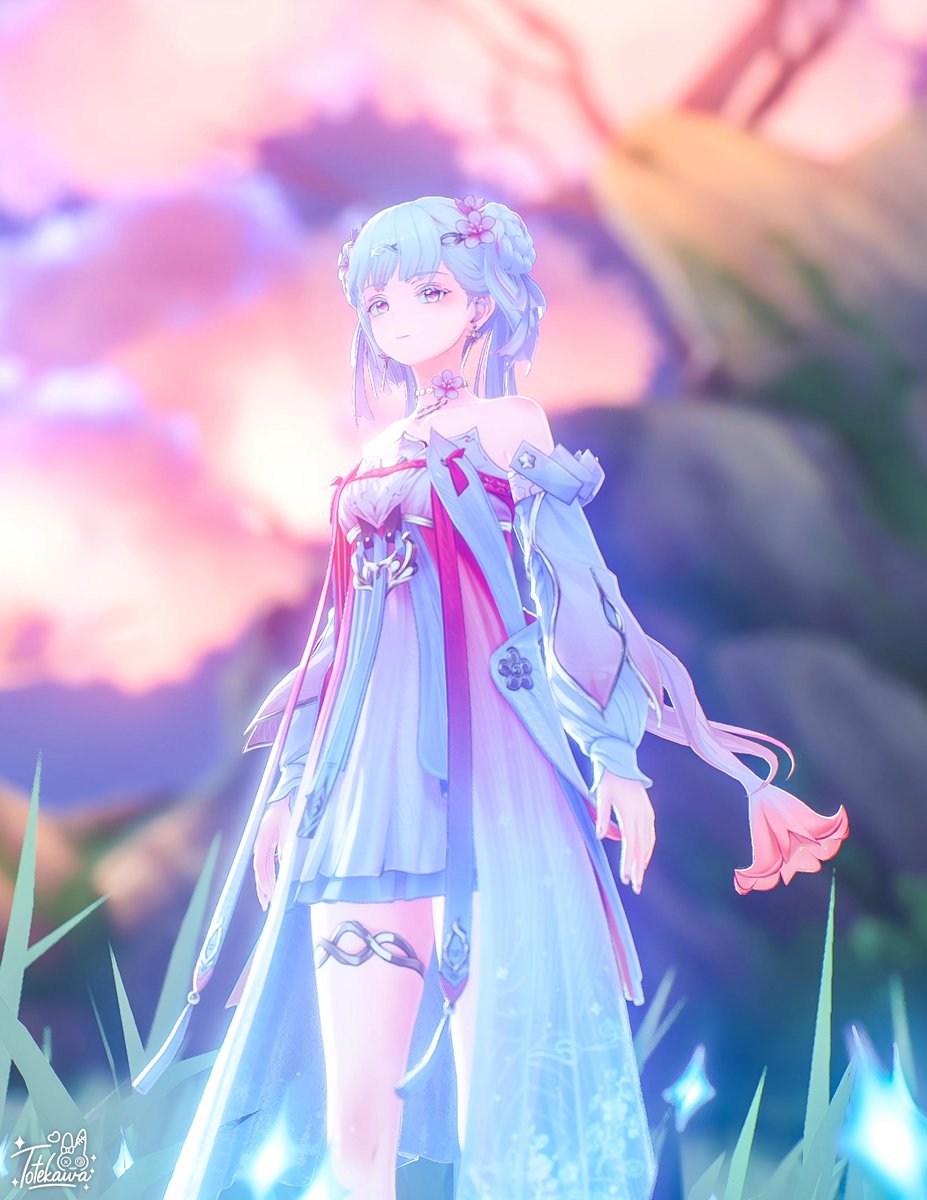 桜色舞うころだ余❣️
#鳴潮 #鳴潮写真部
#WutheringWaves 
Jinhsi / 今汐 / 今汐