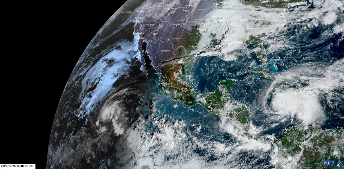 ⭕El Pronóstico del tiempo para el domingo 26 de octubre con G. Carlos Román Castañeda

Se espera en Jalisco tiempo mayormente estable con probabilidad de lluvias dispersas al sur del estado, zonas montañosas y regiones de la costa 

iam.cucei.udg.mx/meteorologia-y…