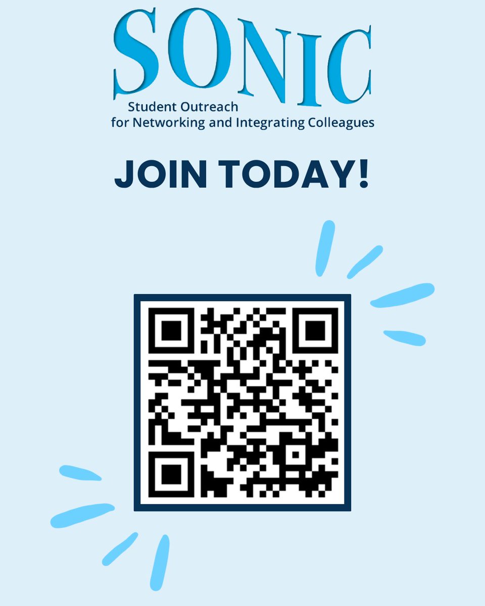 The Student Outreach for Networking and Integrating Colleagues (SONIC) program is a networking opportunity where new students are paired with experienced students or early-career acousticians. Ask questions, make connections, and engage with the ASA community!