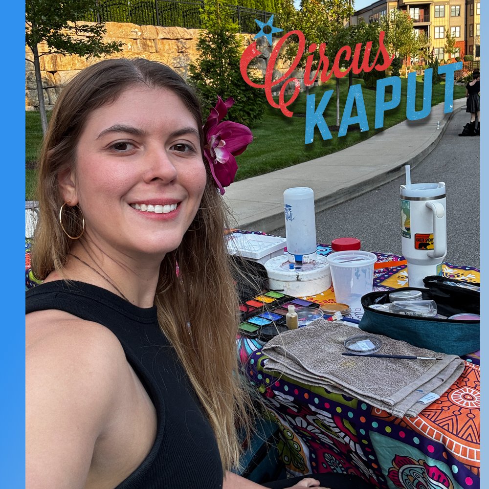 We set up early to be ready to go at start time! ⏲️ This is how the pro's roll - can't say that for the hobbyists.  Be sure you get professional talent if you want a quality experience for your guests. #circuskaput #professional #entertainers #stlouis