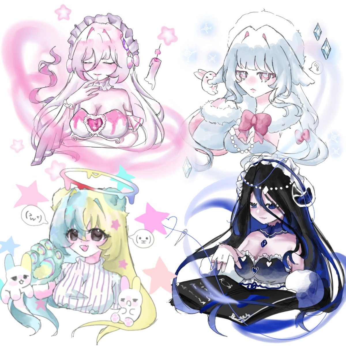 BNana33093's tweet image. I wanna draw a bust-up again…  

#Commission #commissionsopen #oc