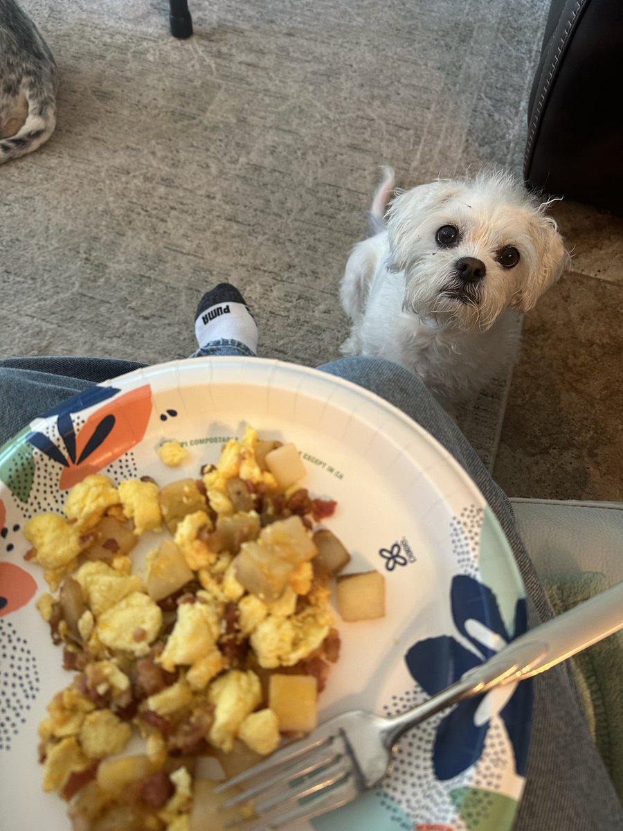 I know you’re going to share dad right? 🥰