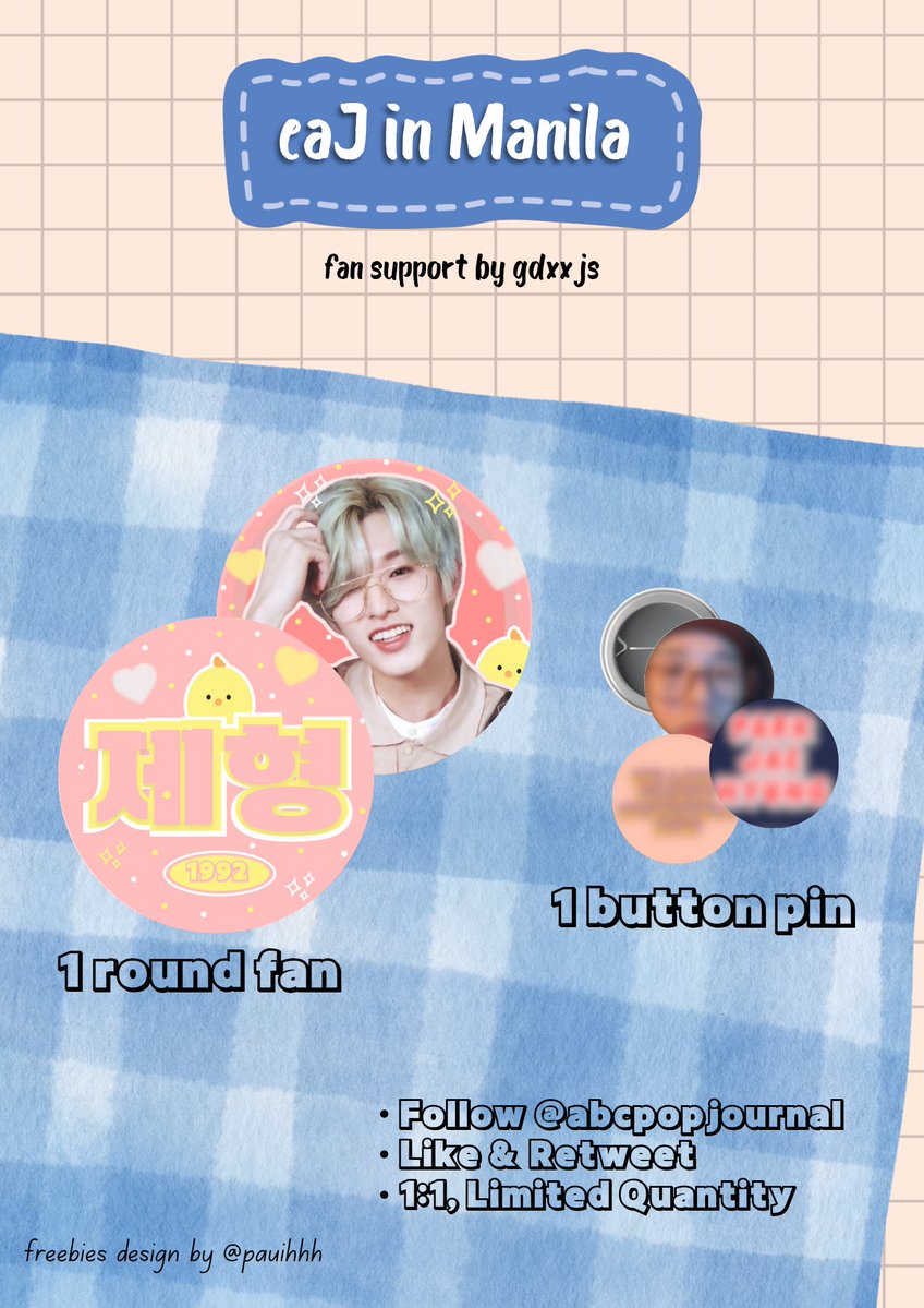gdxxjs's tweet image. eaJ in Manila Fan Support ✨️

- Must be following @abcpopjournal
- Like &amp;amp; Retweet this post
- 1:1, Limited Quantity
- Open for trades; send DM

Will attend the cupsleeve event by @Jars_PH with @pauihhh. 🫶

#eaJ1over9Tour #eaJinManila #1outof9tourinManila