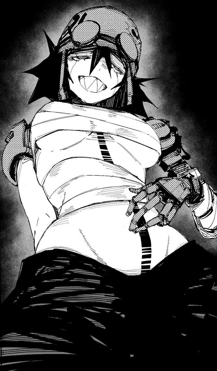 _10four_'s tweet photo. the scavenger and her iron claw https://t.co/wwWByTgy7m
