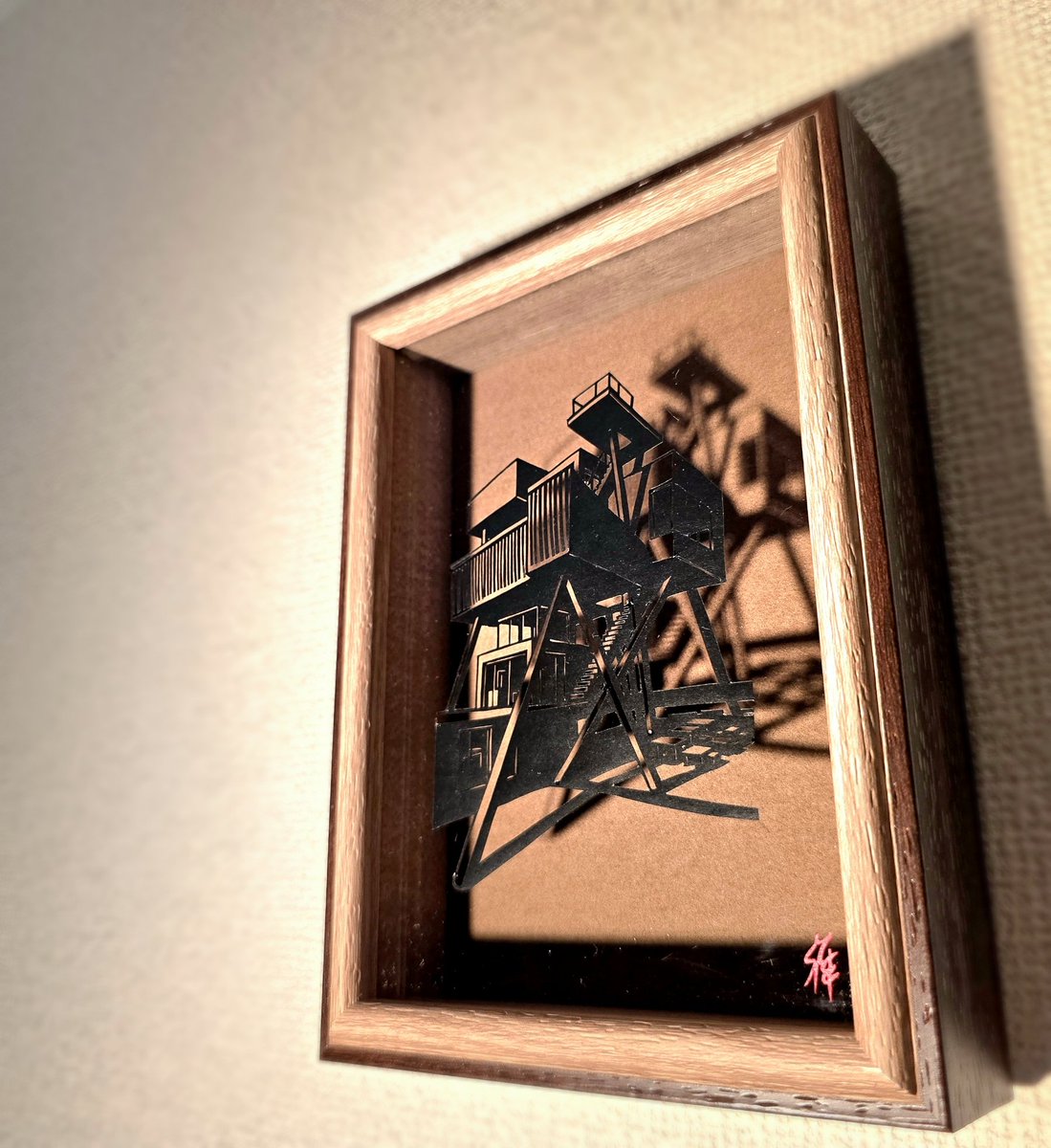 切り絵 「魂の飛翔」 切り剣Masayo (@kiriken16) / Posts / X