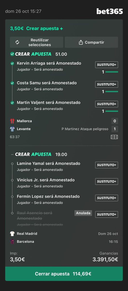 Chimbaaaaa365's tweet photo. Que puta locura esto 🤣

Vamos a vivir el clásico al máximo 🍀🤑 https://t.co/TPmTr7jszW