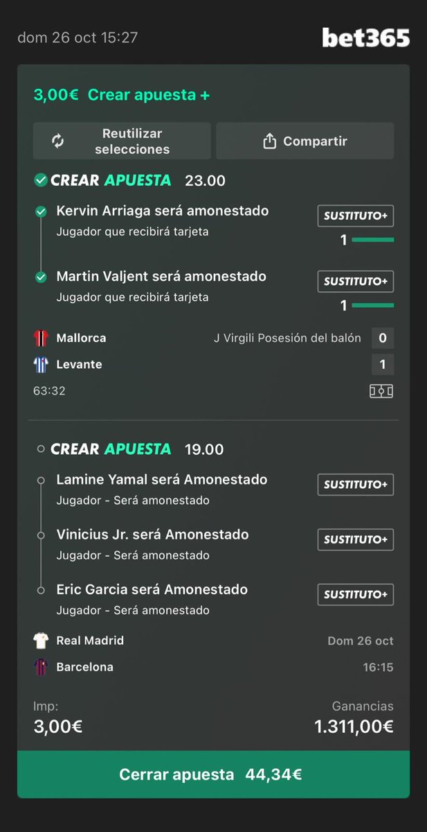 Chimbaaaaa365's tweet photo. Que puta locura esto 🤣

Vamos a vivir el clásico al máximo 🍀🤑 https://t.co/TPmTr7jszW