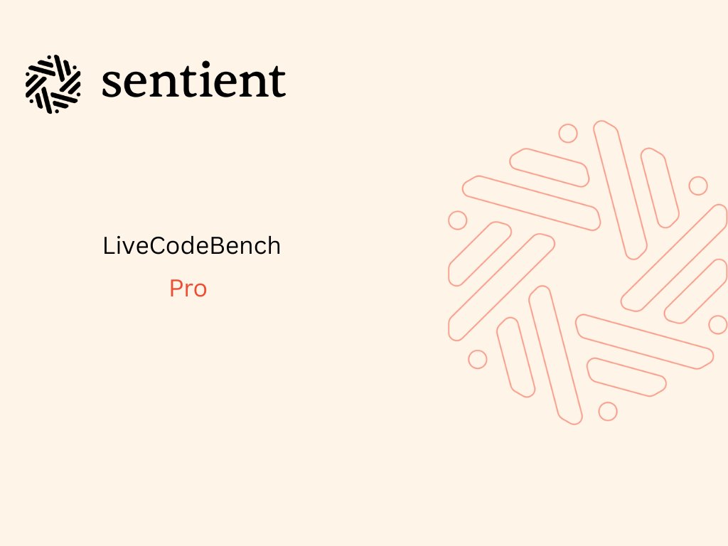 0xpegeexe's tweet image. LiveCodeBench Pro @SentientAGI 
The idea that “bigger is always better” for AI is starting to fall apart. LiveCodeBench Pro,puts large language models (LLMs) to the test on tough, Olympiad level coding problems from Codeforces, ICPC, and IOI.
The results are surprising  top…