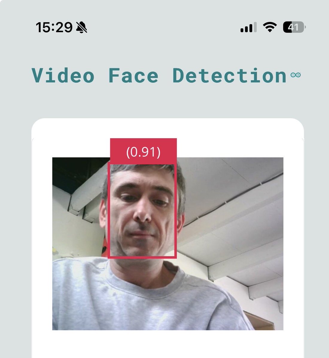 Makermanbe's tweet image. Ai face detection up and running in less than 10 min. Love the new Arduino more everyday… #arduino #arduinoeduvision #arduinounoq #make #stem @arduino