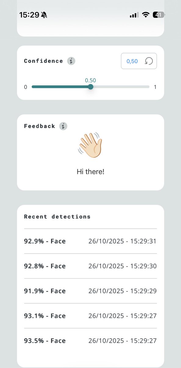 Makermanbe's tweet image. Ai face detection up and running in less than 10 min. Love the new Arduino more everyday… #arduino #arduinoeduvision #arduinounoq #make #stem @arduino