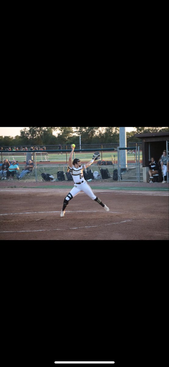 abbylay24's tweet photo. Senior season ended yesterday as we lost in Quarterfinals. But I was able to get one last achievement and got my 500th career strikeout!  
@SelectFP_Christ @ChrisDuerr https://t.co/ekdvTRnO4G