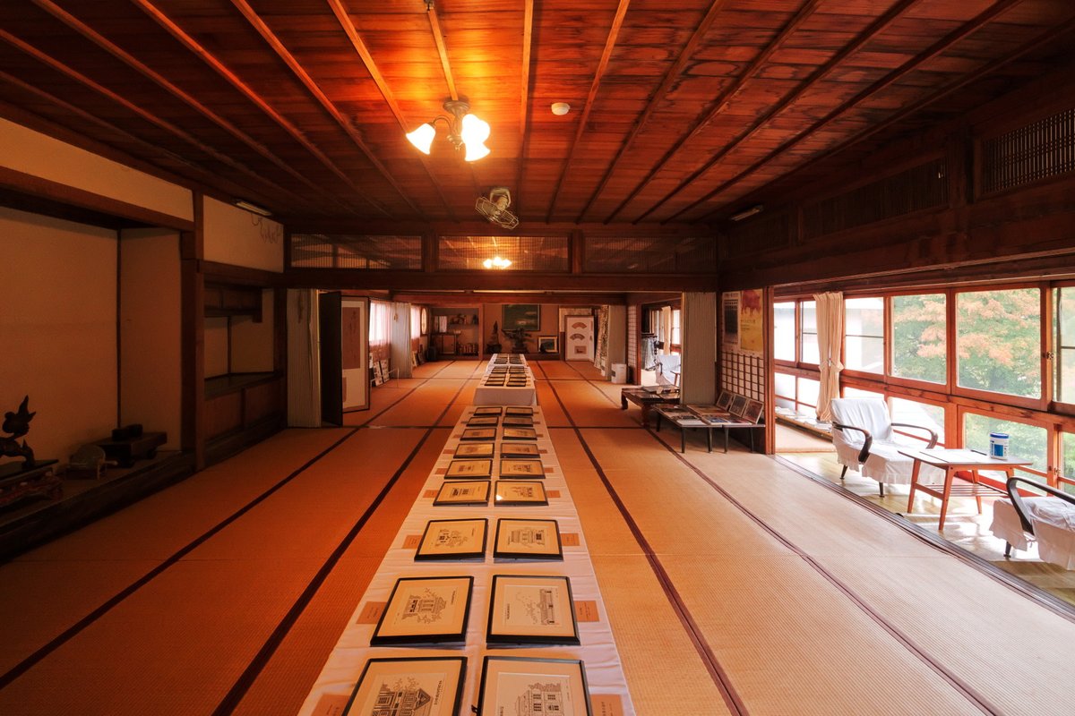 運営お疲れさまでした＆ありがとうございました><
昨年行けなかった山寺ホテルを拝見してきました
次は晴れの日を狙って、2階の大宴会場から山寺を一望させていただきたくッッ

#やまがたたてもの文化祭