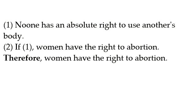 WeeklyArgument's tweet image. Pro-Choice Argument from Bodily Rights 
#Philosophy #Abortion #MoralPhilosophy #Ethics #ReproductiveRights #ProChoice