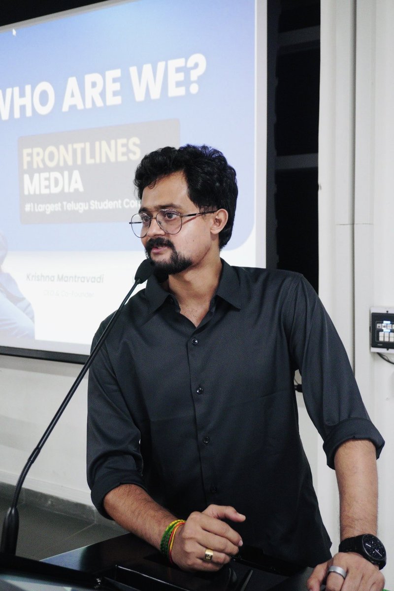 Krishna Mantravadi tweet media