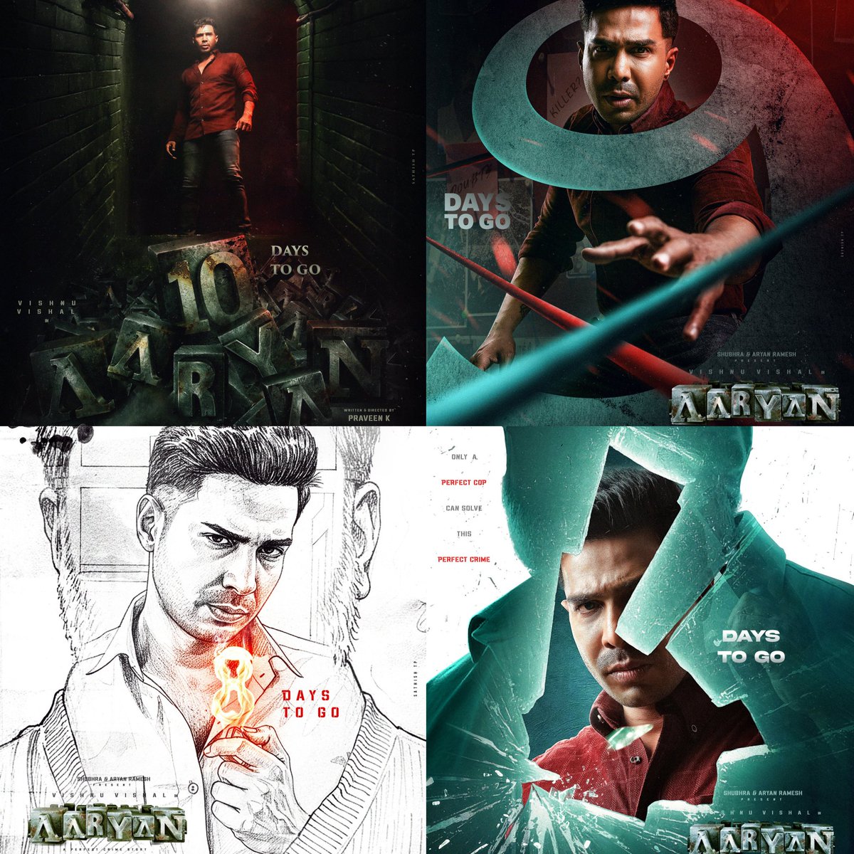 #Aaryan - 5 DAYS TO go for KILLER  😎

📍 ஒவ்வொரு COUNTDOWN போஸ்டரும் செம்ம 👏👏 அதுலயும் இன்னிக்கி வந்த போஸ்டர் சூப்பர். 

📍 ஒரு பக்கா சீரியல் கில்லர் வைப் க்கு ஏற்ற போஸ்டர் தான் இன்னிக்கி விட்ருக்காங்க 👏

📍 அப்புராணியா உட்காந்துருக்க சீரியல் கில்லர் 🔪 . என்ன நடந்தாலும்