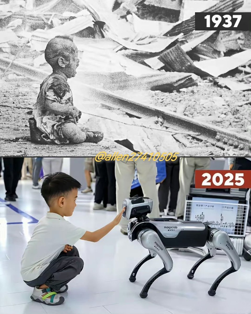 🇨🇳 China antes y después de la llegada del Partido Comunista de China.