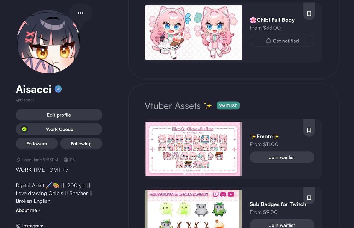 aisacci's tweet image. My service for November and December is open. The price will be slightly higher for the next month's batch, I'm so sorry (ToT) 💔.

vgen.co/aisacci