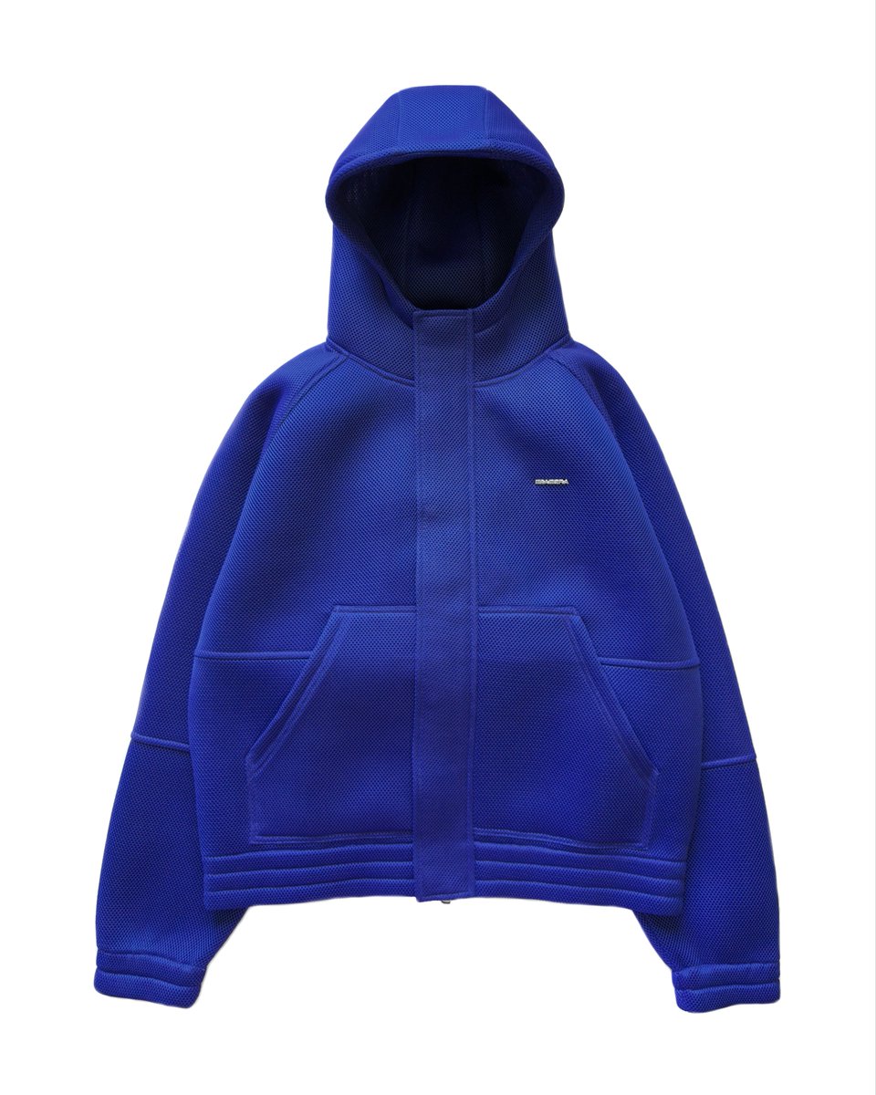 We transformed the Roche Bobois cobalto bubble sofa into a jacket