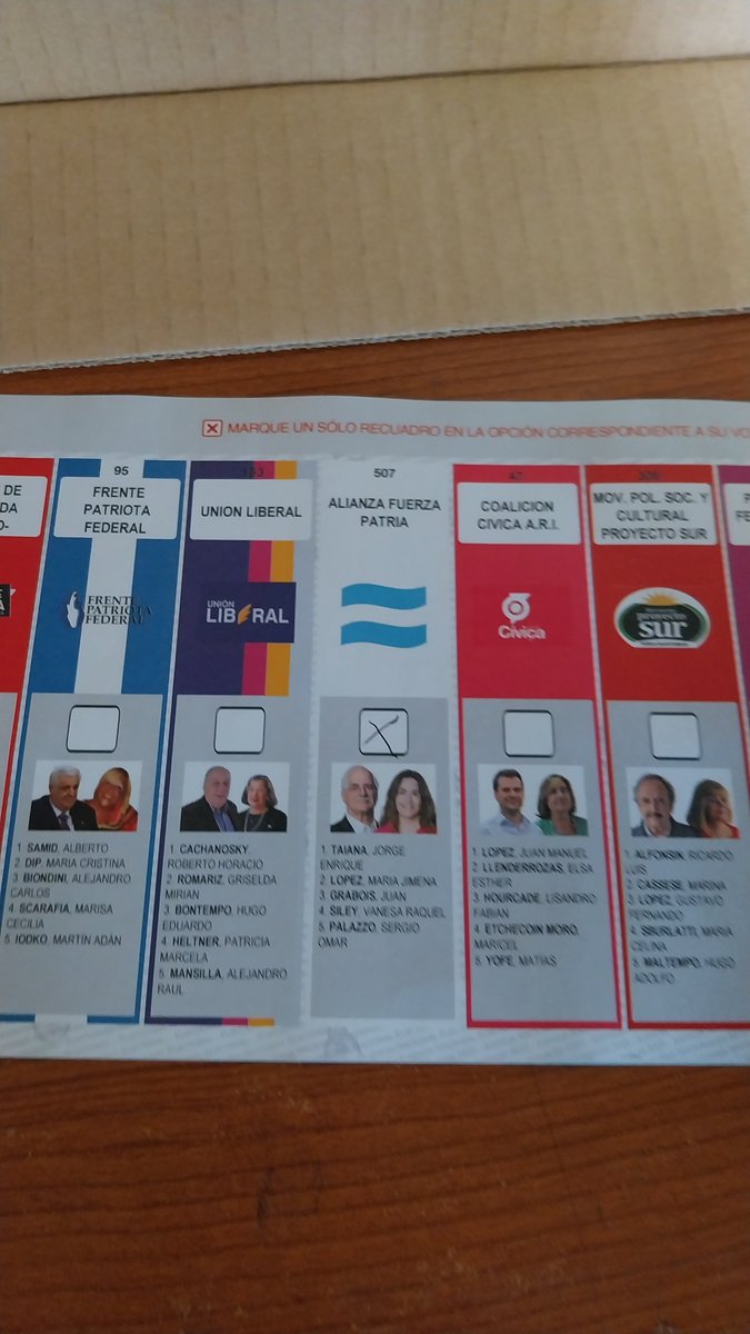 guerrero_Jim's tweet photo. #Elecciones2025 #YaVote Recién vuelvo de votar, solo tardé 5 minutos. #YoVotoFuerzaPatria 🇦🇷X https://t.co/n4SsoqxFHs