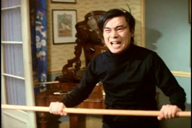 WillSutton78's tweet photo. Burt Kwouk in “A Shot in the Dark" #racisthumour https://t.co/wbrYfkgSGM