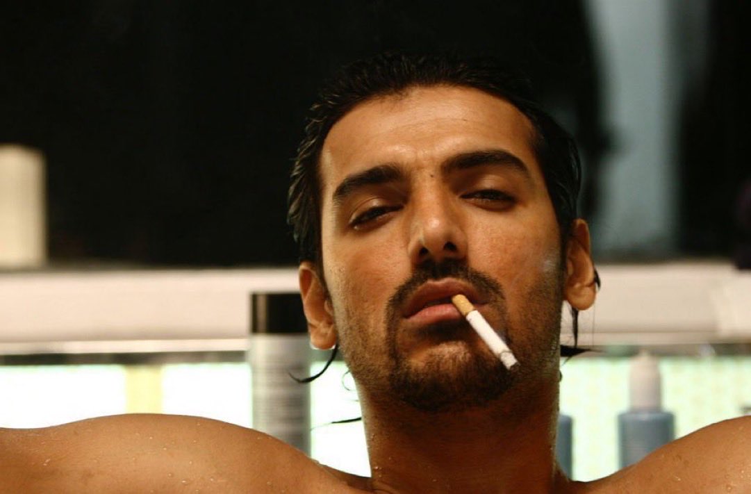 CinemaniaIndia's tweet image. #NoSmoking deserves a sequel 

#JohnAbraham #AnuragKashyap