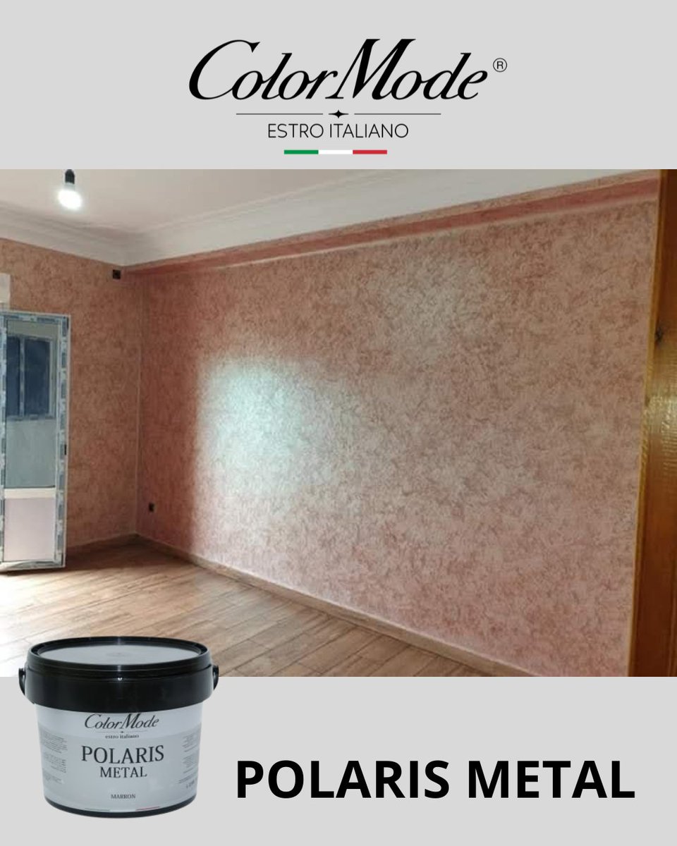 color_mode16's tweet image. 🎨 Polaris Metal من Color Mode
طلاء ديكوري إيطالي بتأثير معدني فاخر، يجمع بين الأناقة والحداثة.
يمنح جدرانك لمعانًا راقيًا ولمسة فنية تعكس الذوق الرفيع.
اختيار مثالي لعشّاق الفخامة والتميّز في تفاصيل منازلهم. 🏡

#colormode  #polaris #metal  #peinture #grossiste #جملة  #algeria