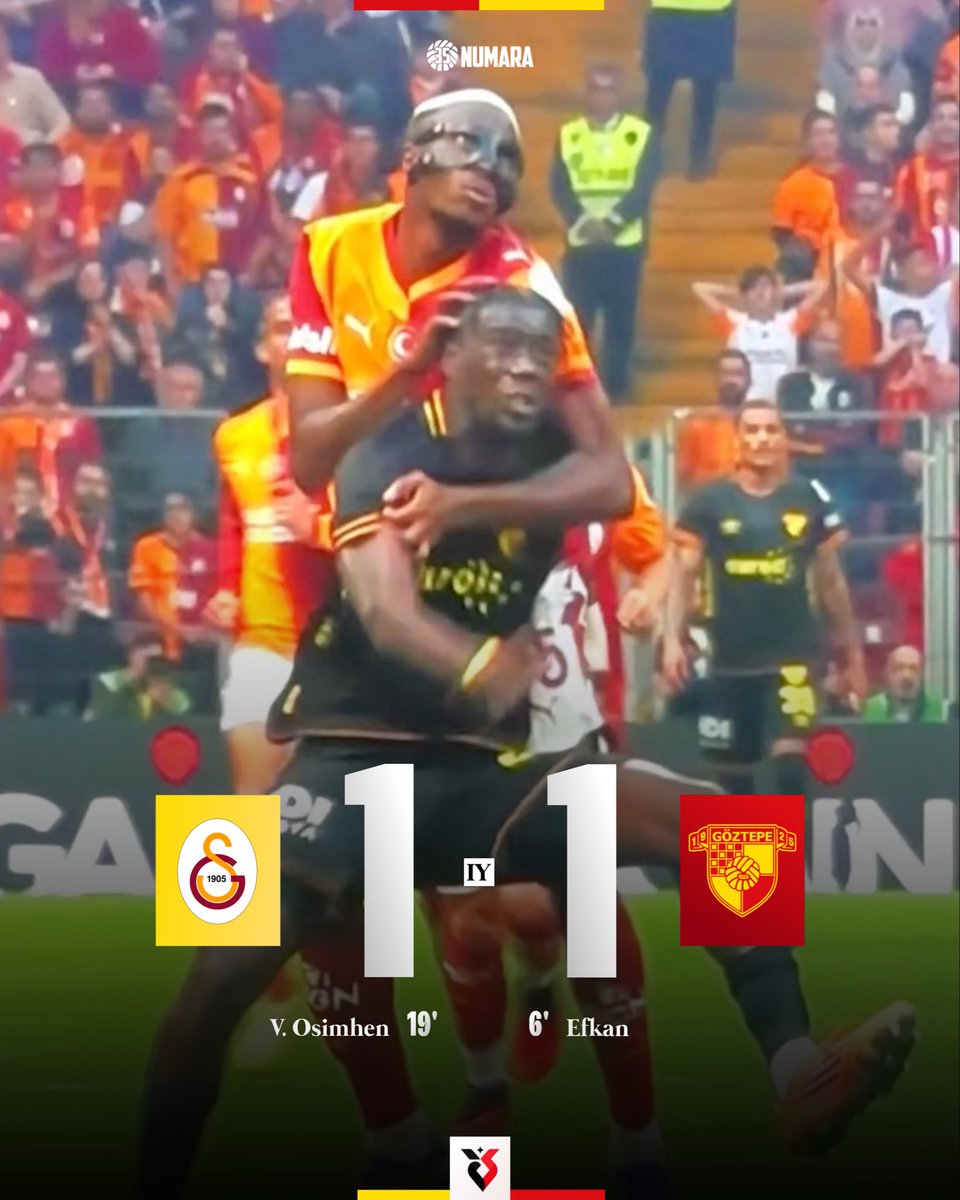 TİYATRODA İLK PERDE SONA ERDİ!🎭

#GSvGÖZ