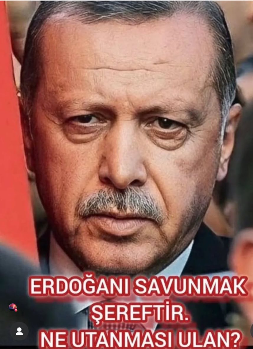 Erdoğan gururumuzdur. Nokta