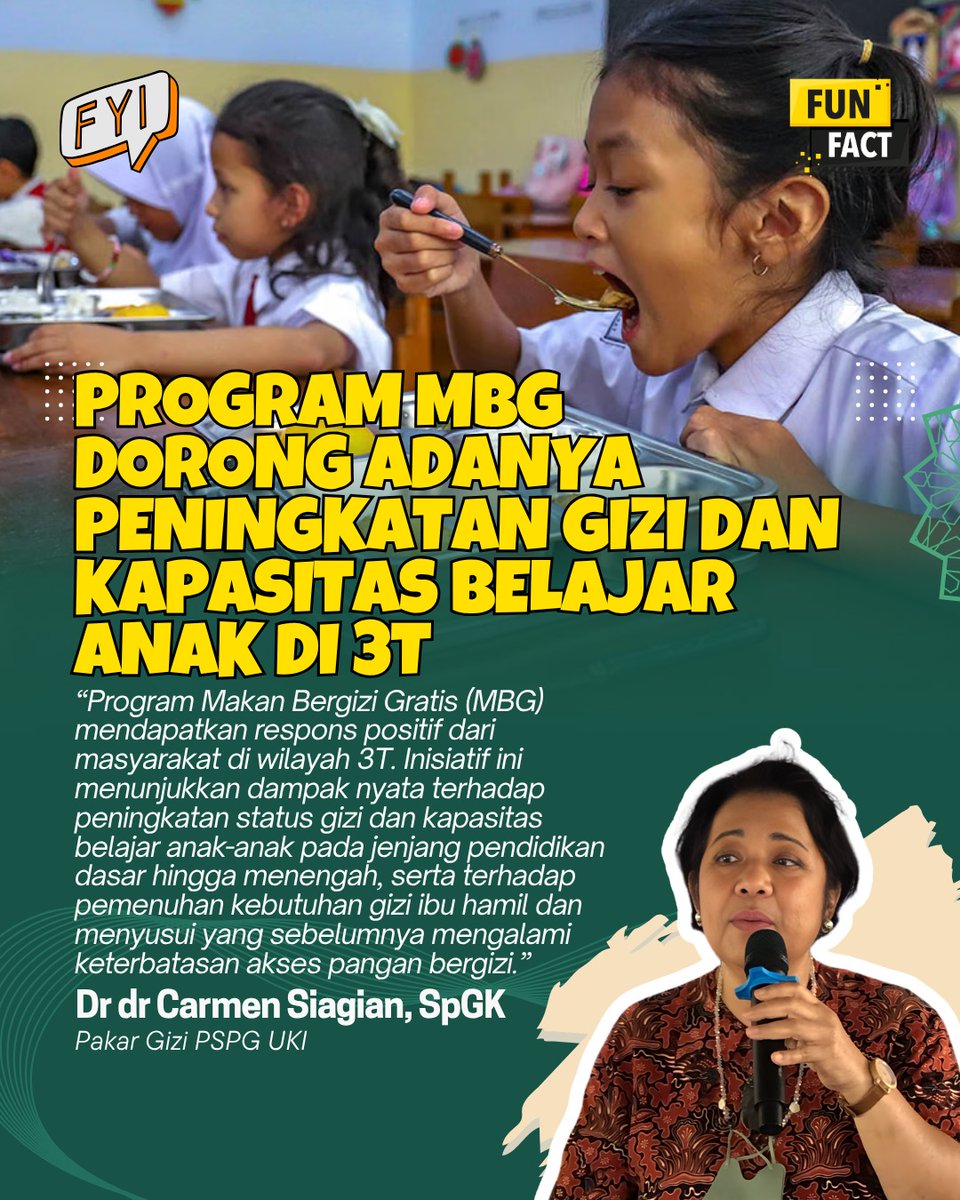 NusantaraHukum's tweet image. Setiap anak di Indonesia berhak atas makanan bergizi! Program Makan Bergizi Gratis menjangkau wilayah tertinggal dan terdepan, untuk mengurangi stunting dan meningkatkan kesehatan. 

#MBG #ProgramPrioritas #ProgramPresiden #Gizi #Sehat