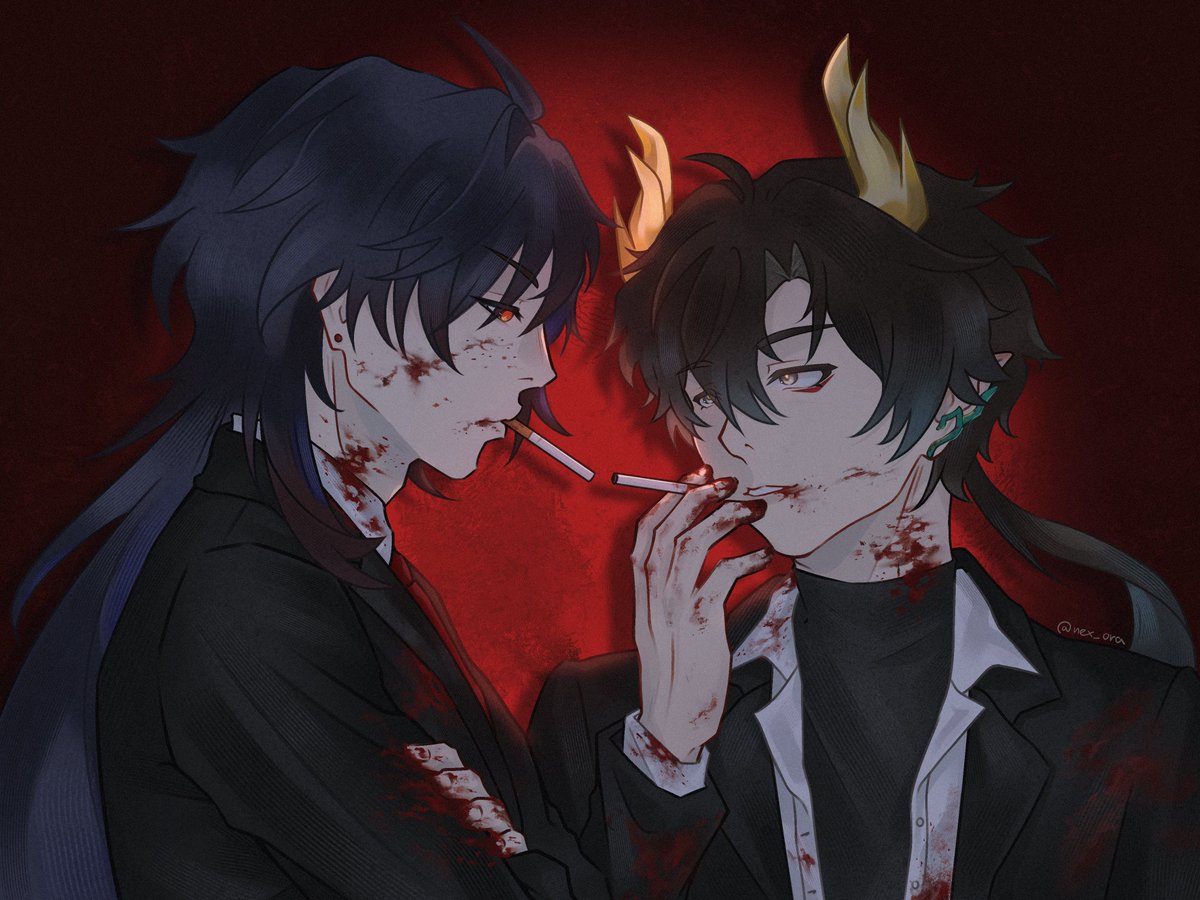 partners in crime🩸🔫 #renheng #刃恒