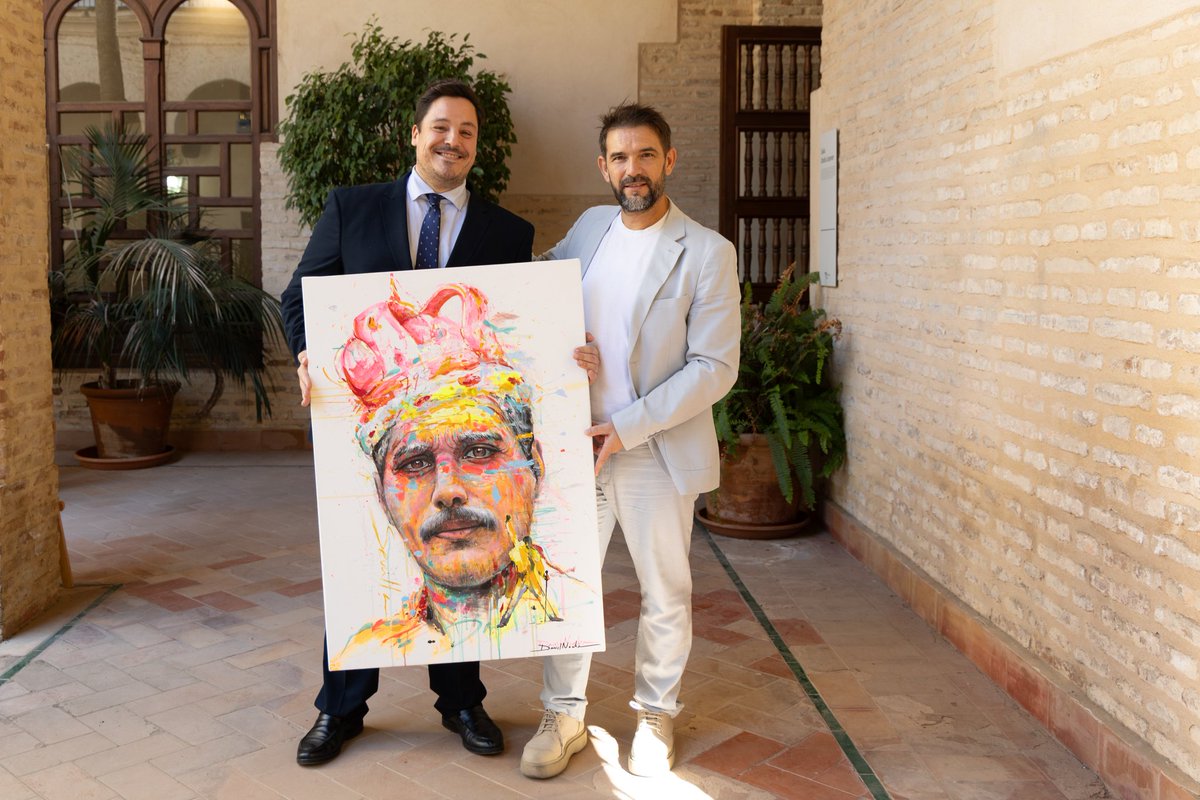 ppepelusev's tweet image. I want to break free contra el estigma x VIH . Lema y cartel del @ayto_sevilla para seguir luchando contra el estigma frente al Vih en nuestra ciudad . Gracias a @davidnoaliagallery por hacer una obra de arte para seguir trabajando por la inclusión y la igualdad #fasttrack